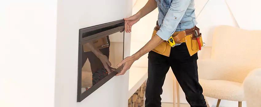 Metal Fireplace Installation in Wichita Falls, Texas