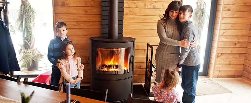 Morso Cast Iron Fireplace Insert Installation in Wichita Falls, Texas