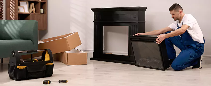 Old Rusted Metal Fireplace Repair And Replacement in Wichita Falls, TX