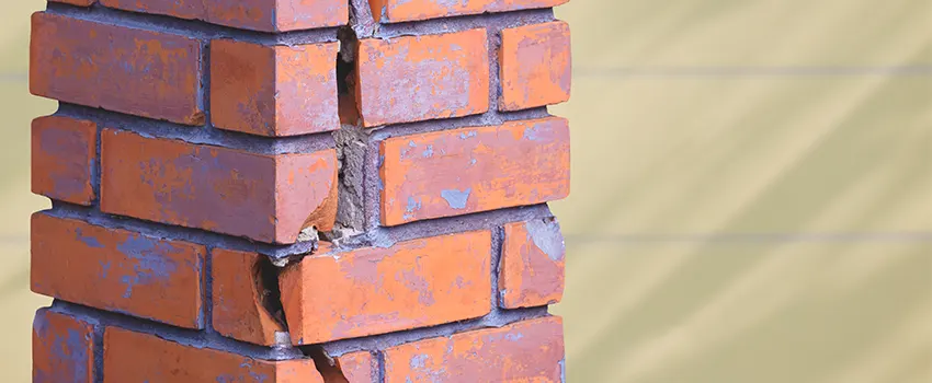 Repairing Cracked Porcelain Tiles for Fireplace in Wichita Falls, TX